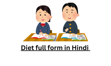 Diet full form in Hindi