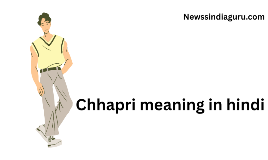 Chhapri meaning in hindi – Chhapri का हिंदी में अर्थ