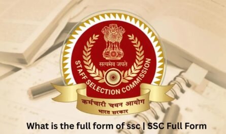 SSC Full Form